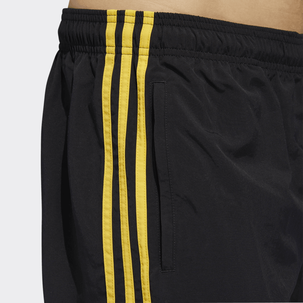 adidas yellow stripe pants