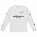 Daily Paper Feff Logo Longsleeve White - Mens Clothing from