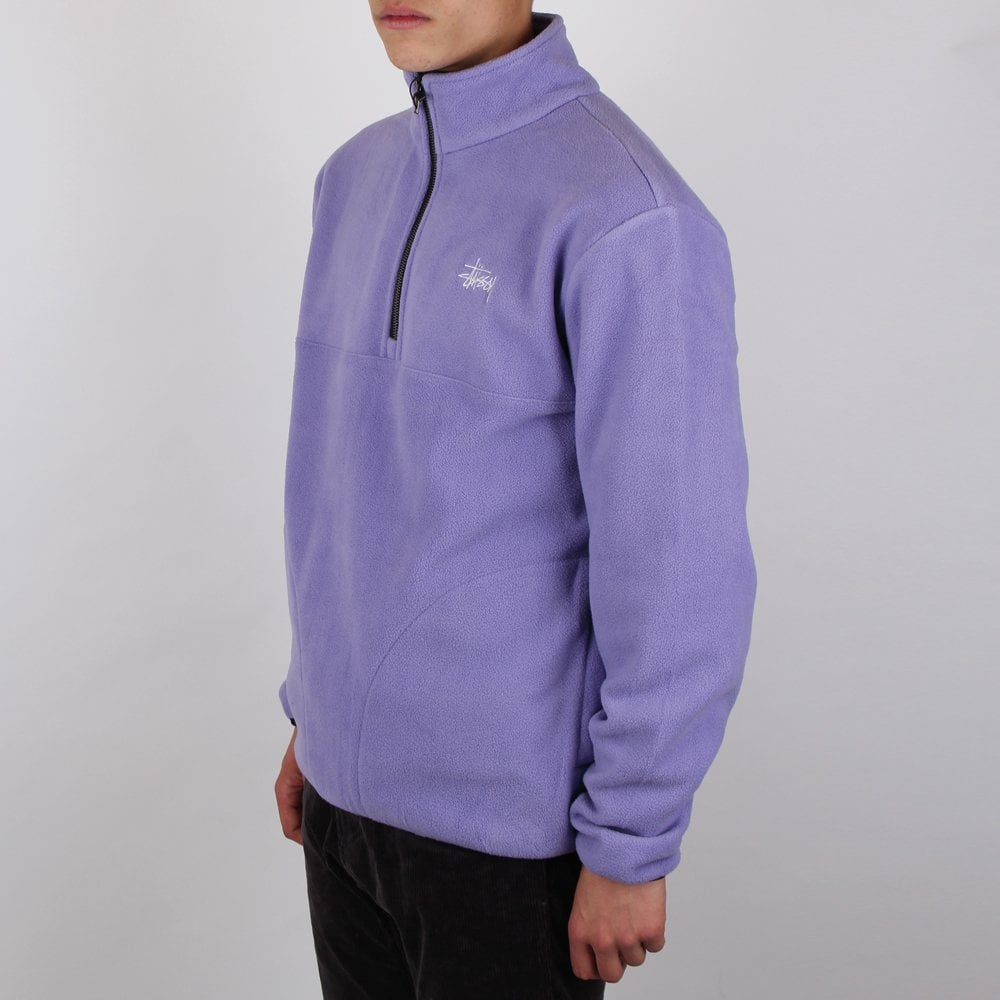 Stussy Basic Polar Fleece Mock - Mens Clothing from Cooshti.com