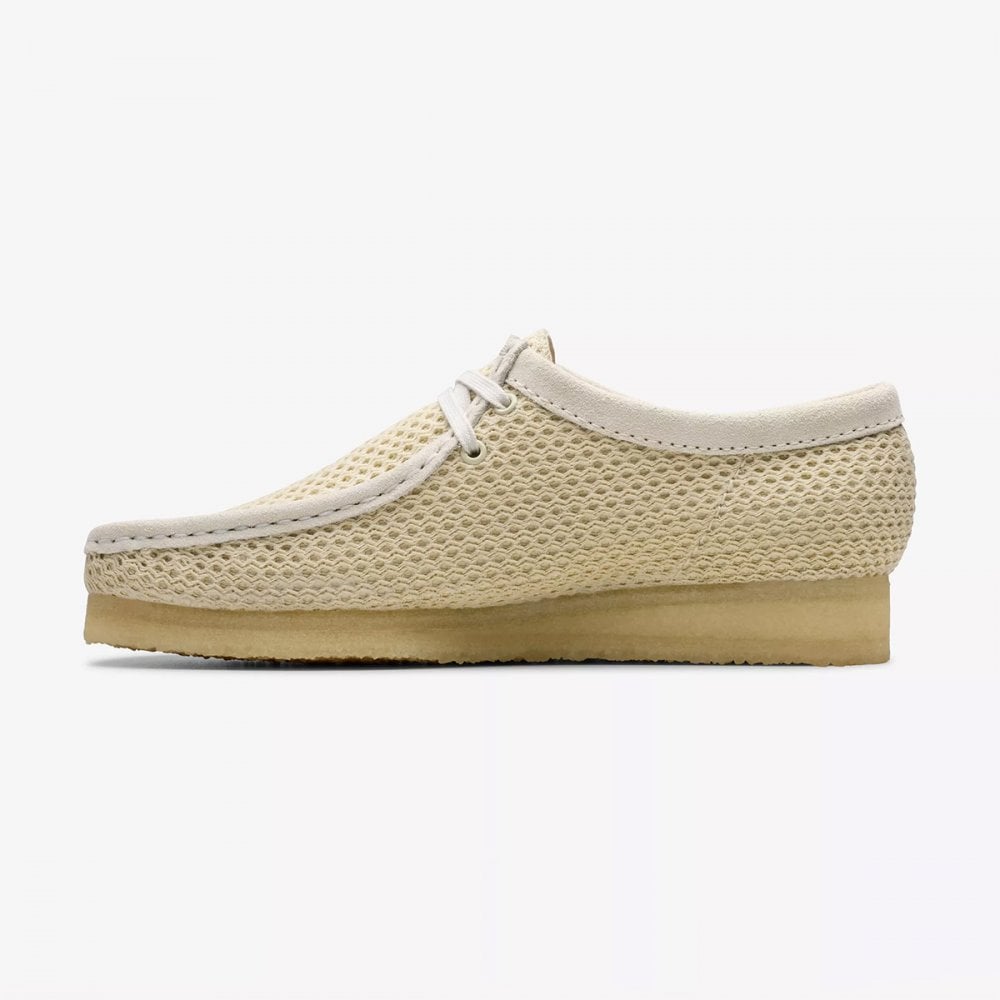 Wallabee - Off White Mesh